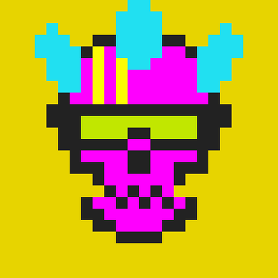 Cyber CryptoSkull #500