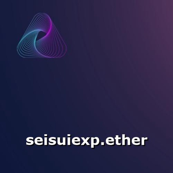seisuiexp.ether