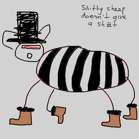 Shitty Sheep #4881