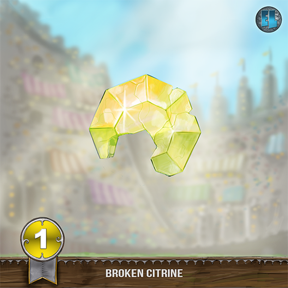 Broken Citrine