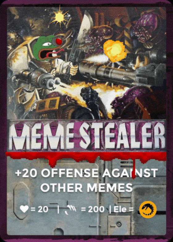 MEMESTEALER, Rare Pepe, Series 17 Card 15, (2017)