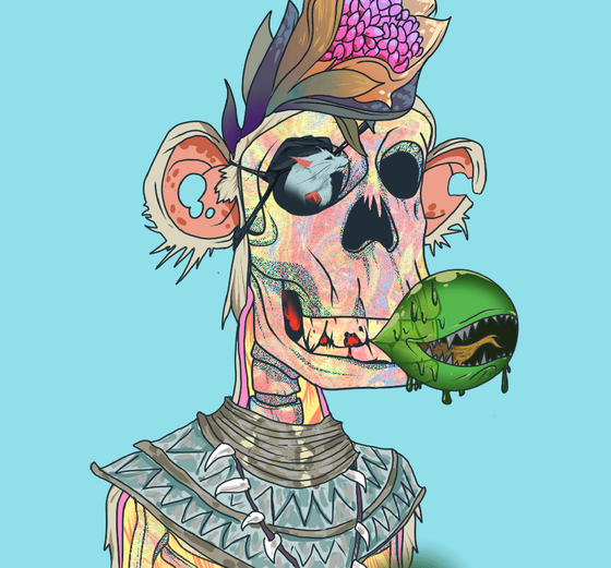 Skull APE YachtClub#327