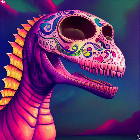 sugar skull #190
