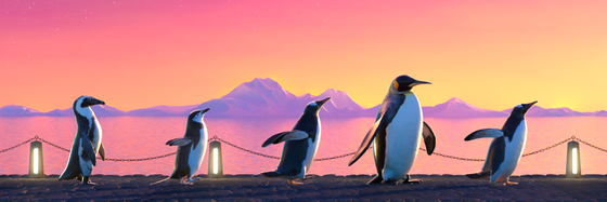 Five Penguins #3062