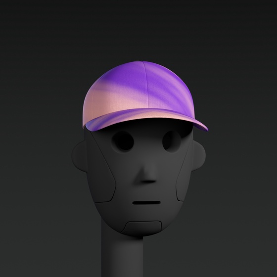 Head: Cap Purple