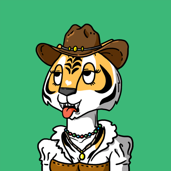 Grouchy Tigress Social Club #1384