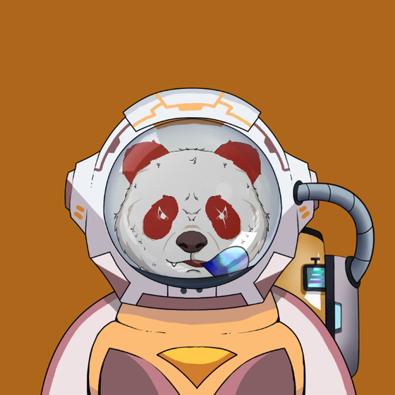 Panda Astronaut Club #458