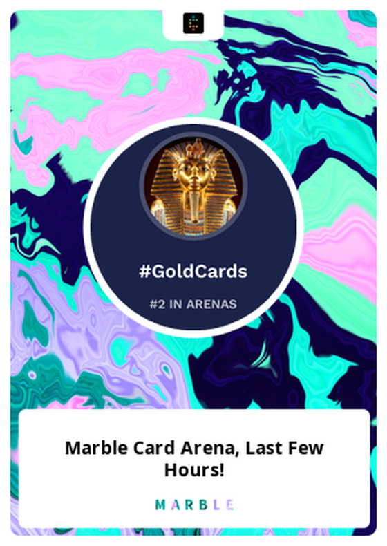 Marble Card Arena, Last Few Hours!