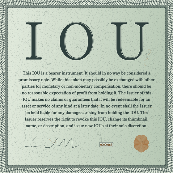 IOU #167