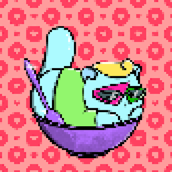 Pixel Froyo Kittens #1217