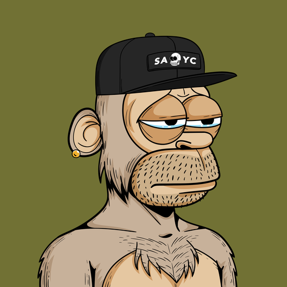 Simp Ape Yacht Club #4557