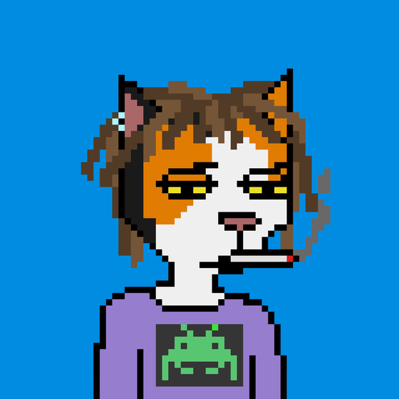 Pixel Cat Gang #792