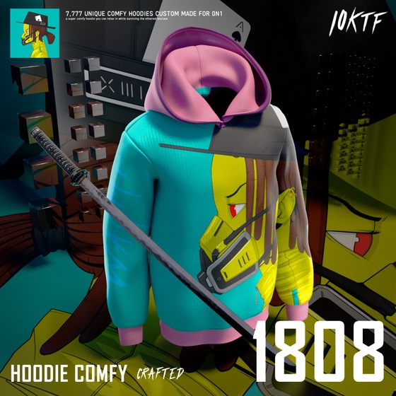 0N1 Comfy Hoodie #1808