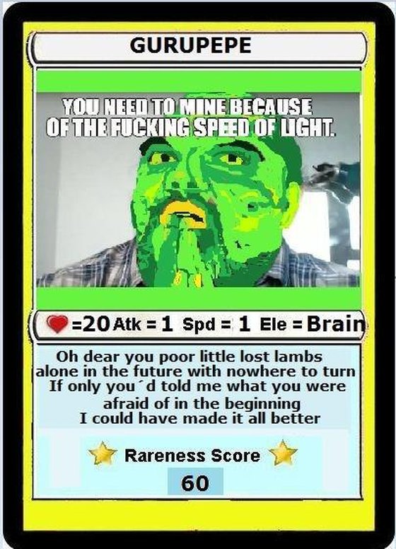 GURUPEPE Series 1, Card 14