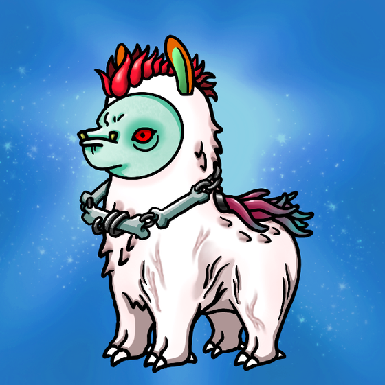 Alien Llama #5200