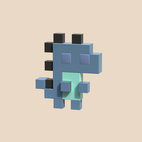 3D tiny dinos #1064