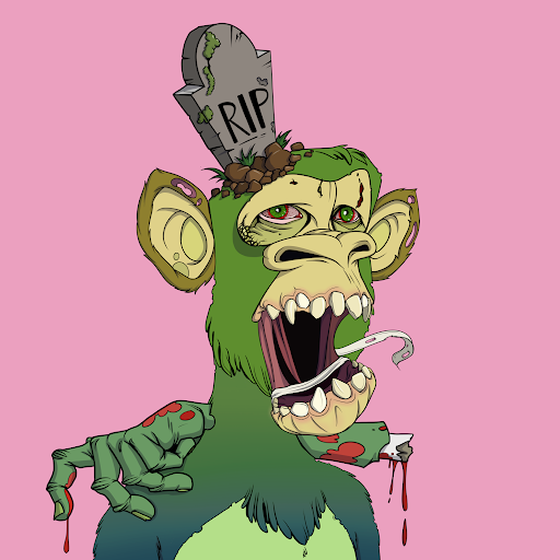 Zombie Ape Club #8638