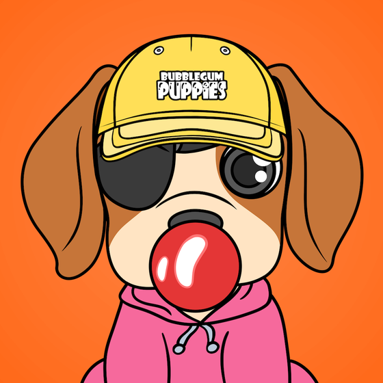 Bubblegum Puppy #4534