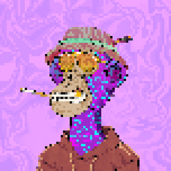 Trippin' Pixel Ape #206