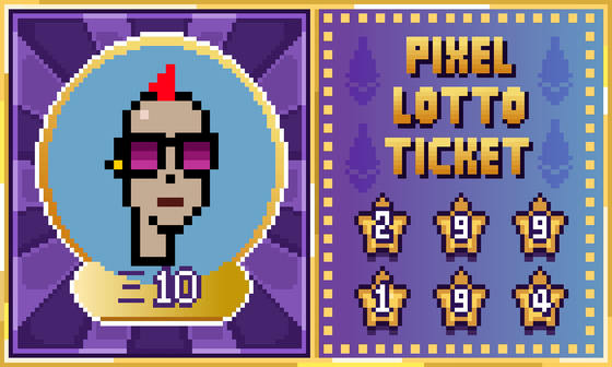 Pixel NFT Lotto #41