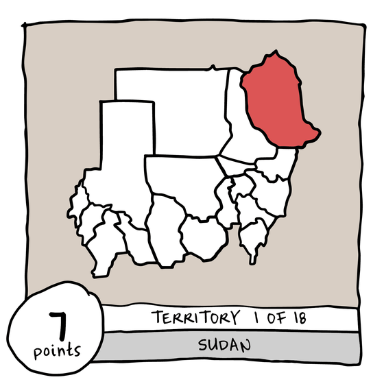 Territory 1/18 - Sudan (Red Sea)