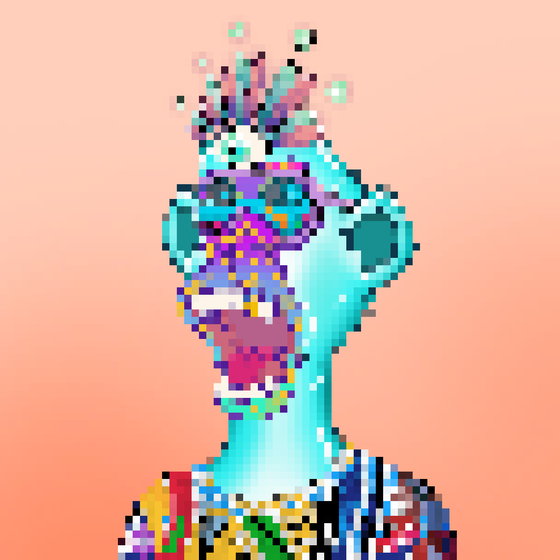 Trippin' Pixel Ape #424