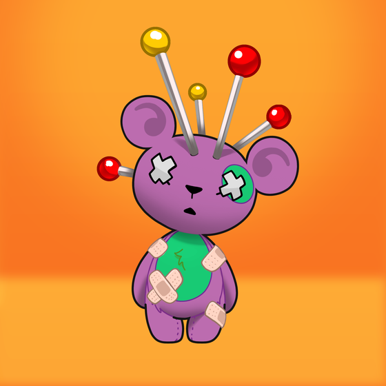 Evil Teddy Bear #6076