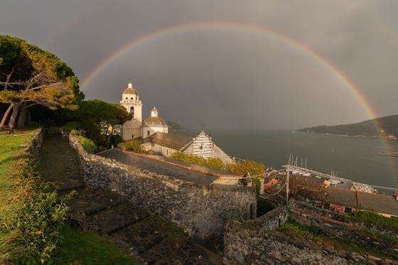 Rainbow on Portovenere