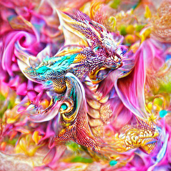 AI MYTHICAL DRAGON #663