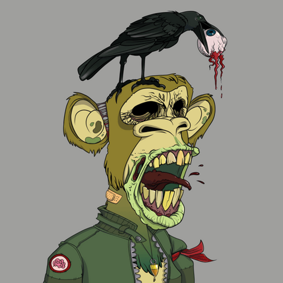 Zombie Ape Club #2155