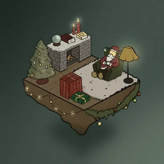 Special Lofi Roomie #Xmas ( Sleepy Santa )