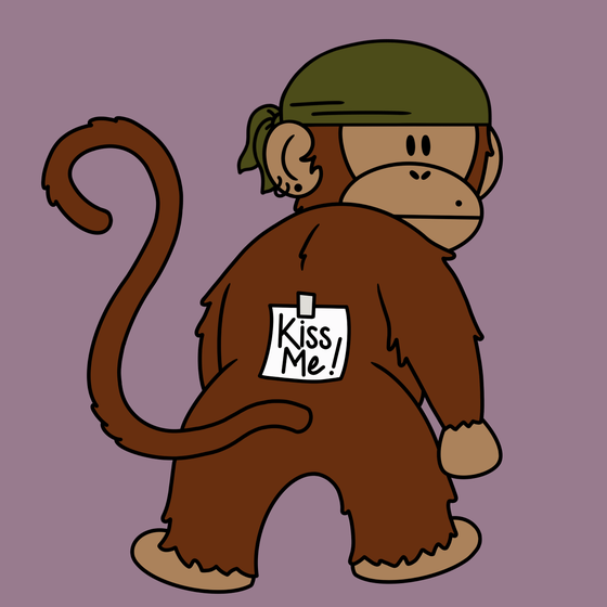 Kiss Me Monkey #772