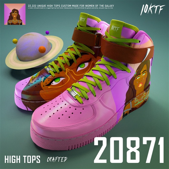 Galaxy High Tops #20871
