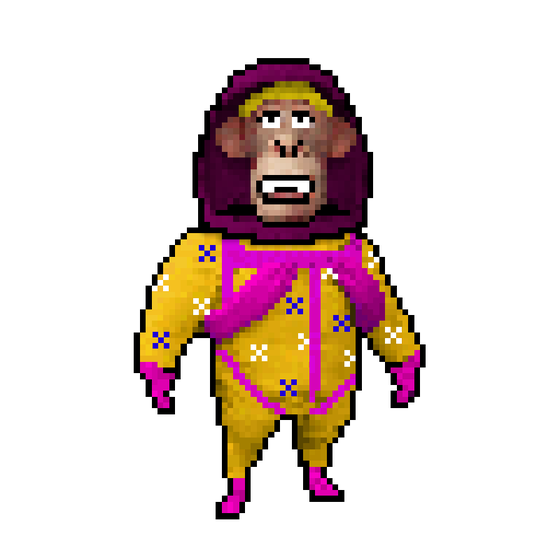 Pixel Radioactive Ape #52