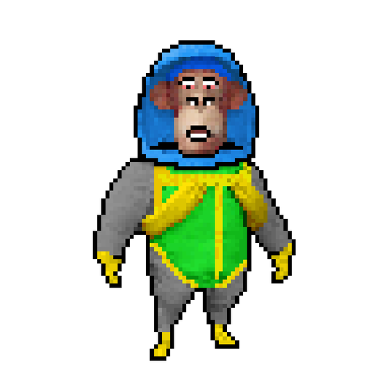 Pixel Radioactive Ape #713