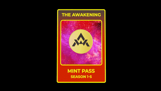 The Awakening Mint Pass #186