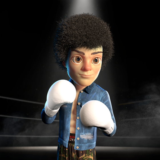 Boxing boy #4063