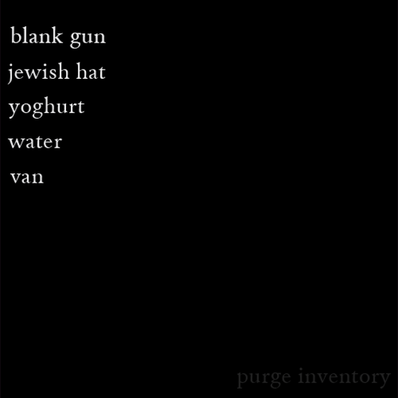 Purge Inventory #4431