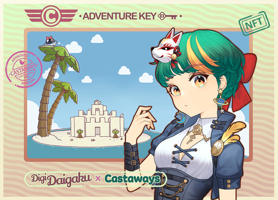 DigiDaigaku Genesis Adventure Key Castaways #1784 - Yeojin