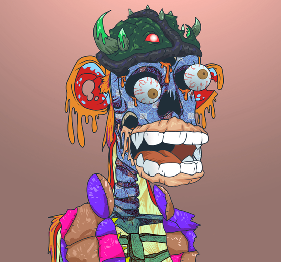 Skull APE YachtClub#393
