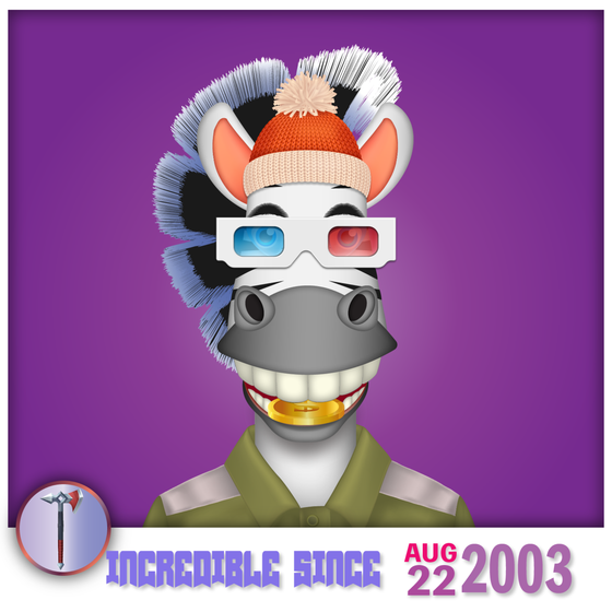 Zebra Birthday #2943