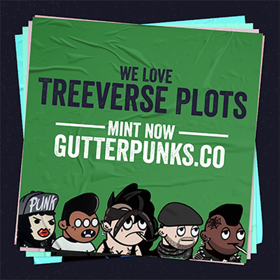 Gutter Punks Flyer - Treeverse Plots