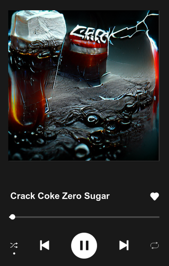 Crack Coke Zero Sugar