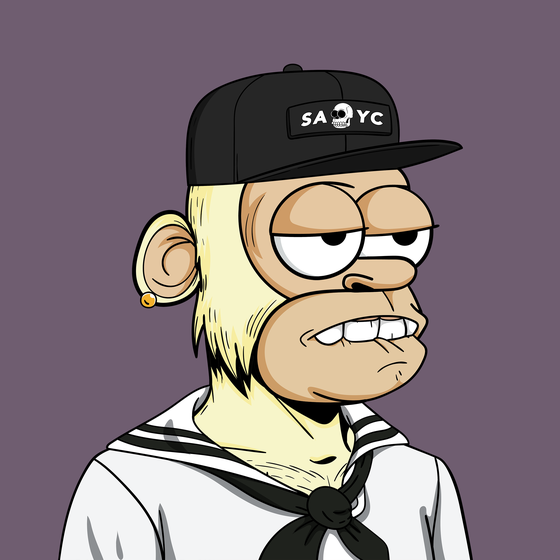 Simp Ape Yacht Club #8151