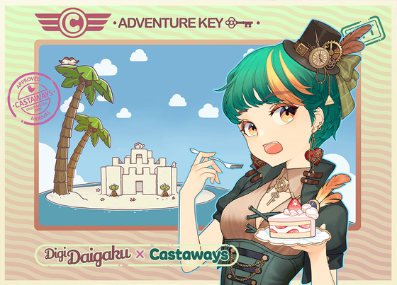 DigiDaigaku Genesis Adventure Key Castaways #1924 - Brielle