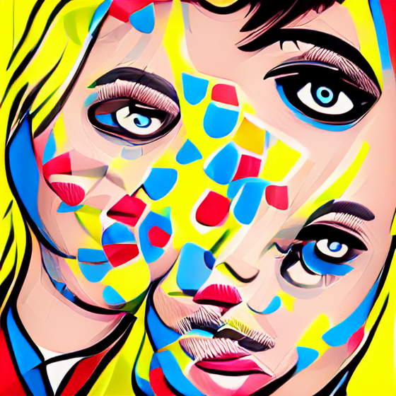 Pop Art Portrait 6