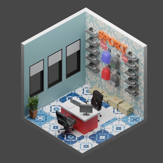 3D Room #4264