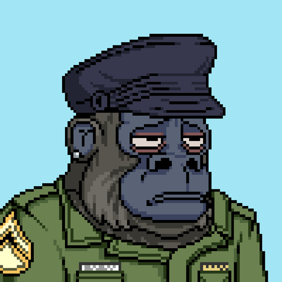 Bored Gorilla Yacht Club #4948