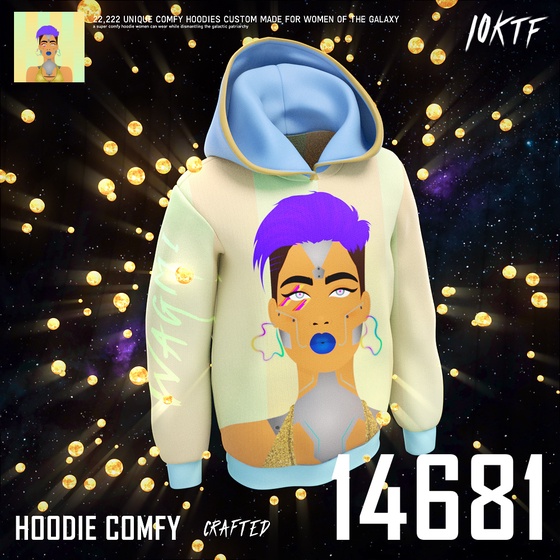 Galaxy Comfy Hoodie #14681