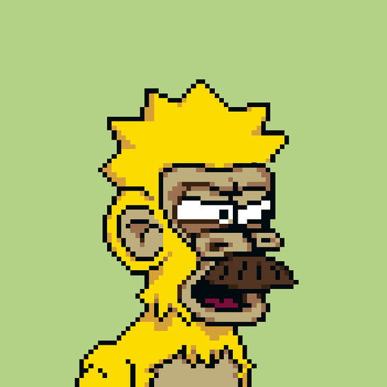 Pixel Simp Ape YC #7990